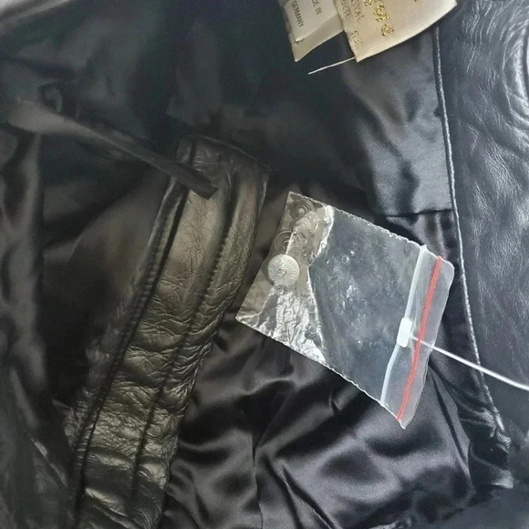 Ultimate 90's high waist leather straight leg pants - Picture 7 of 12